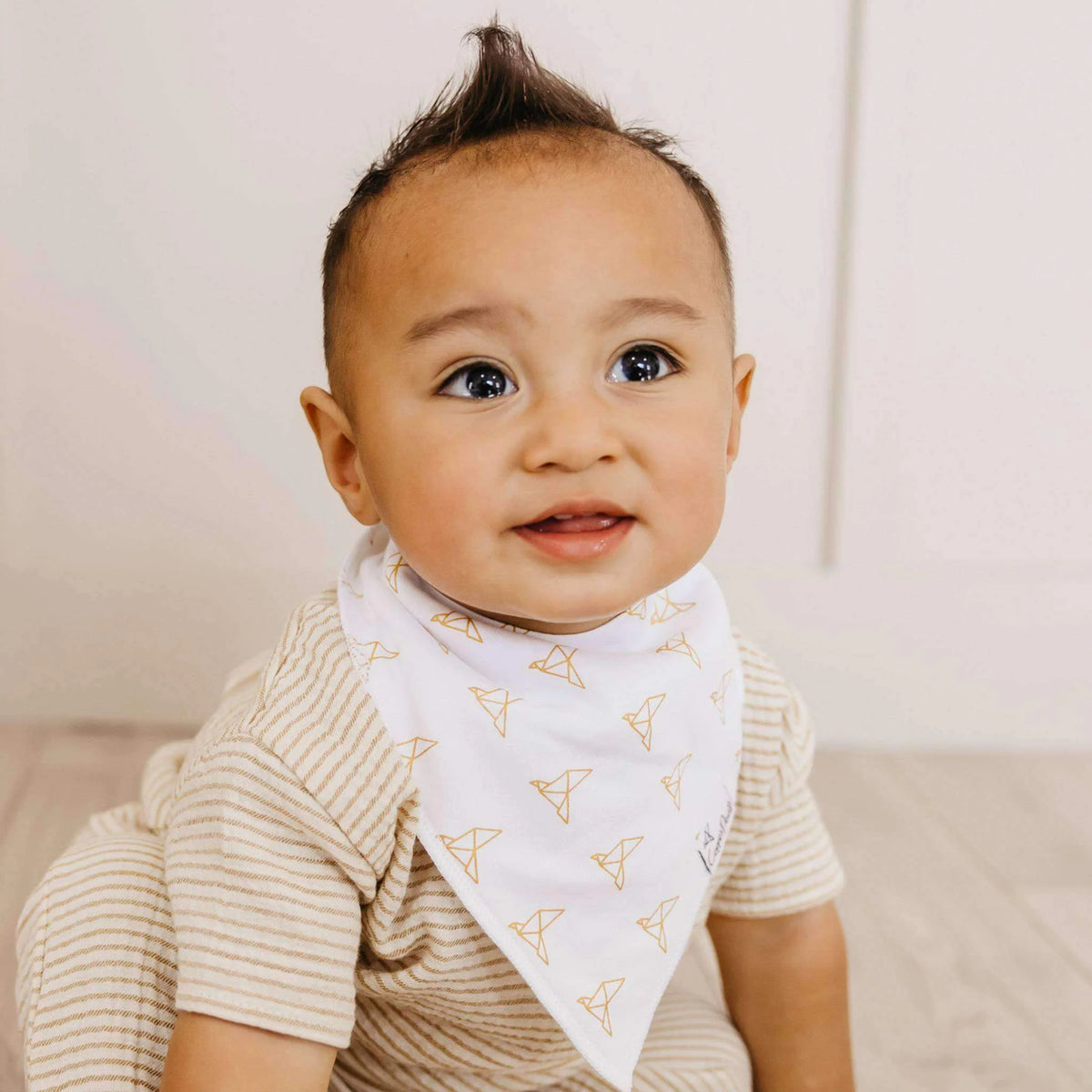 Copper Pearl - Haven Bandana Bib Set (4-pack)