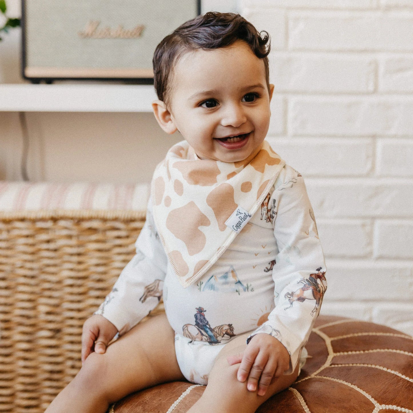 Copper Pearl - Boone Bandana Bib Set (4-pack)