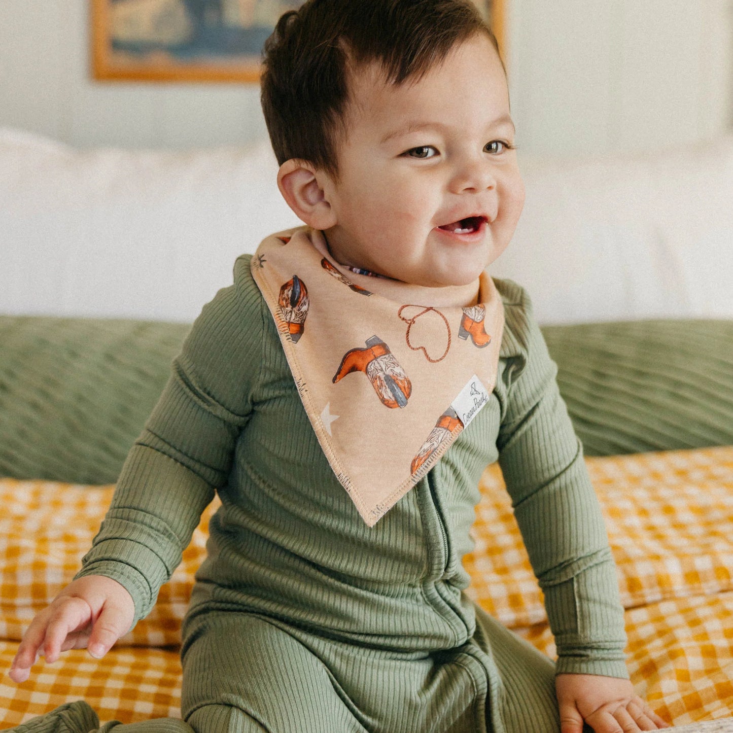 Copper Pearl - Boone Bandana Bib Set (4-pack)