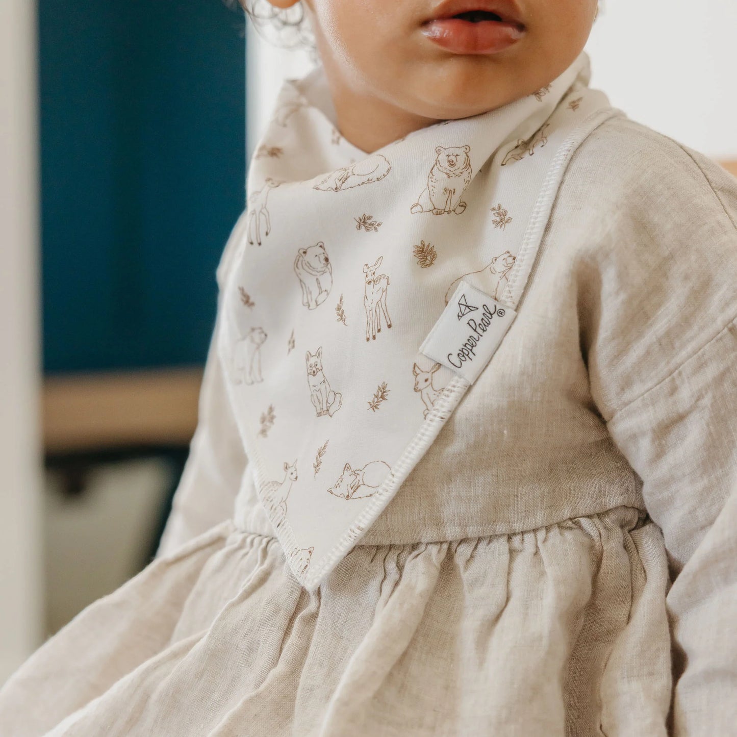 Copper Pearl - Natalie Bandana Bib Set (4-pack)