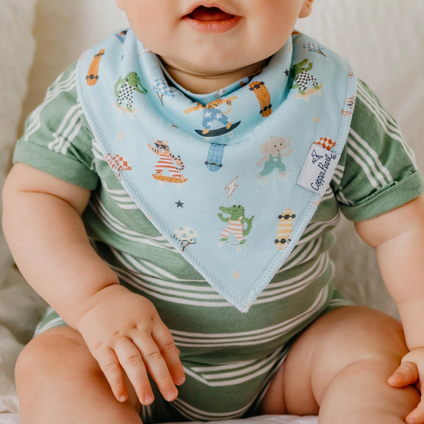 Copper Pearl - Speedster Bandana Bib Set (4-pack)