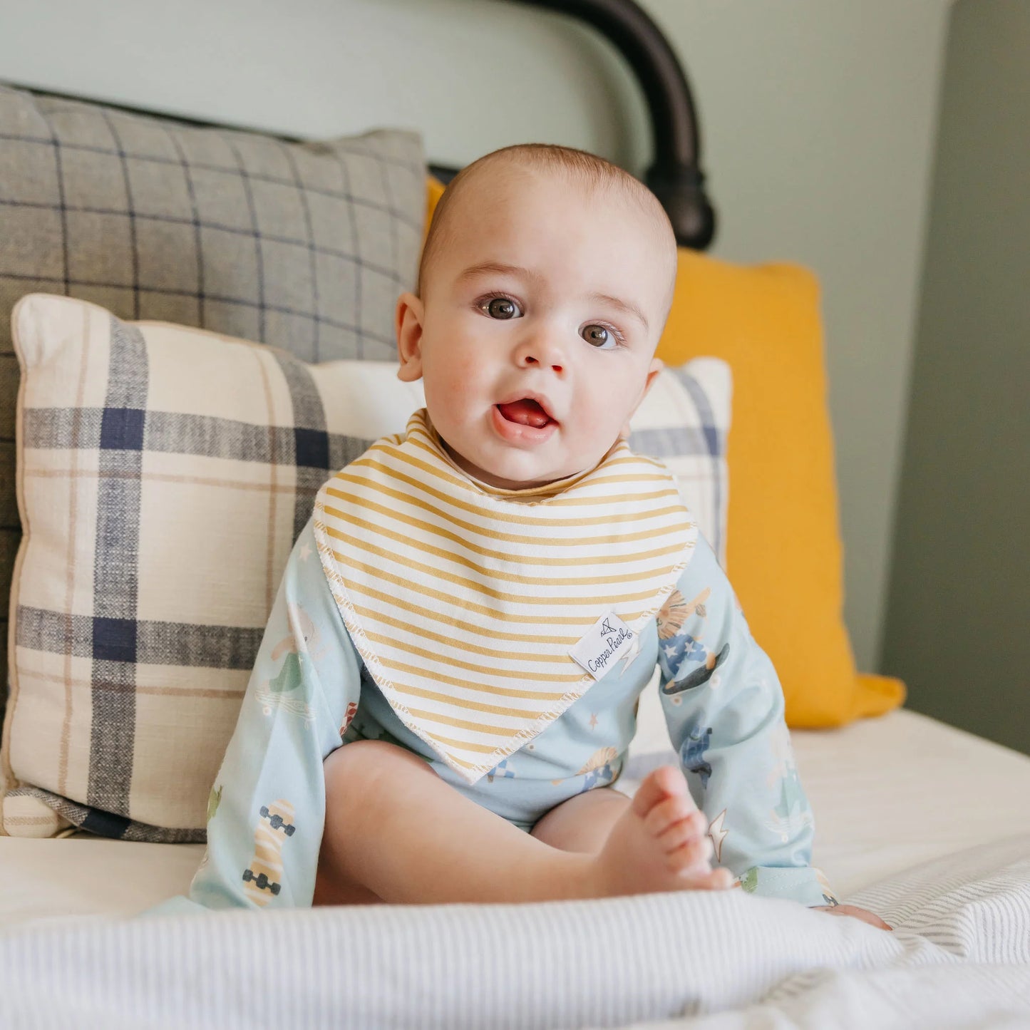 Copper Pearl - Speedster Bandana Bib Set (4-pack)