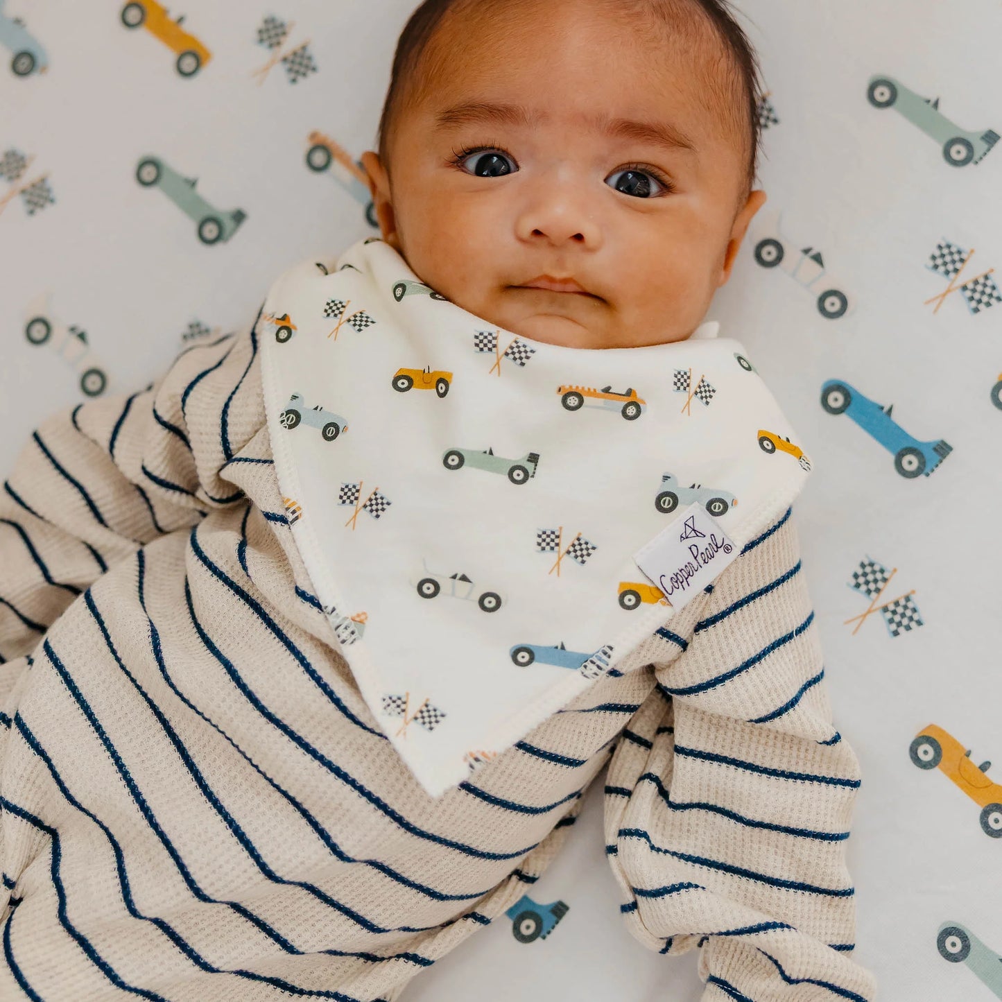 Copper Pearl - Speedster Bandana Bib Set (4-pack)
