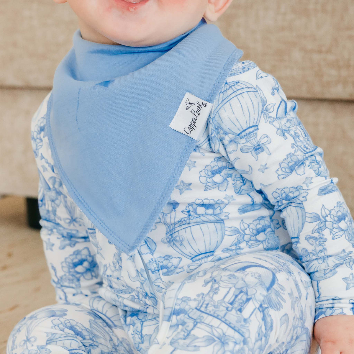 Copper Pearl - Vintage Carnival Bandana Bib Set (4-pack)