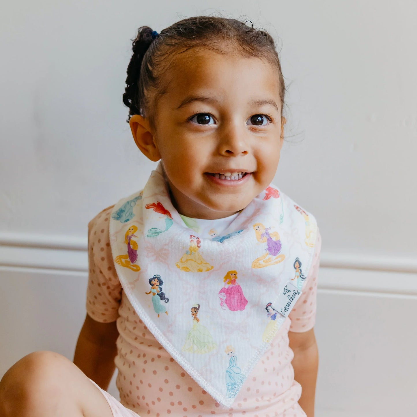 Copper Pearl - Disney Princess Bandana Bib Set (4-pack)