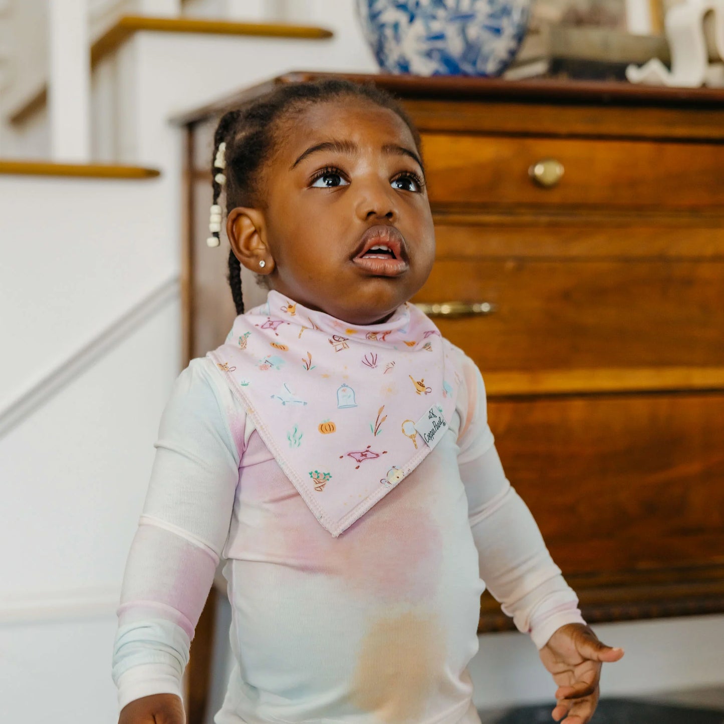 Copper Pearl - Disney Princess Bandana Bib Set (4-pack)