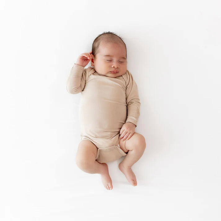 Kyte Baby - Long Sleeve Bodysuit in Bisque
