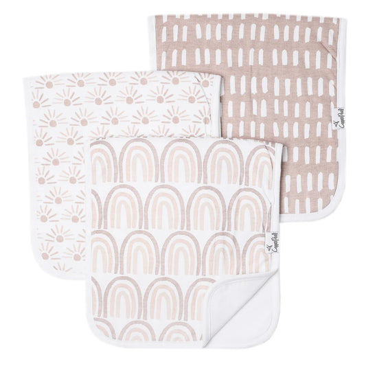 Copper Pearl - Bliss Burp Cloth Set (3-pack)
