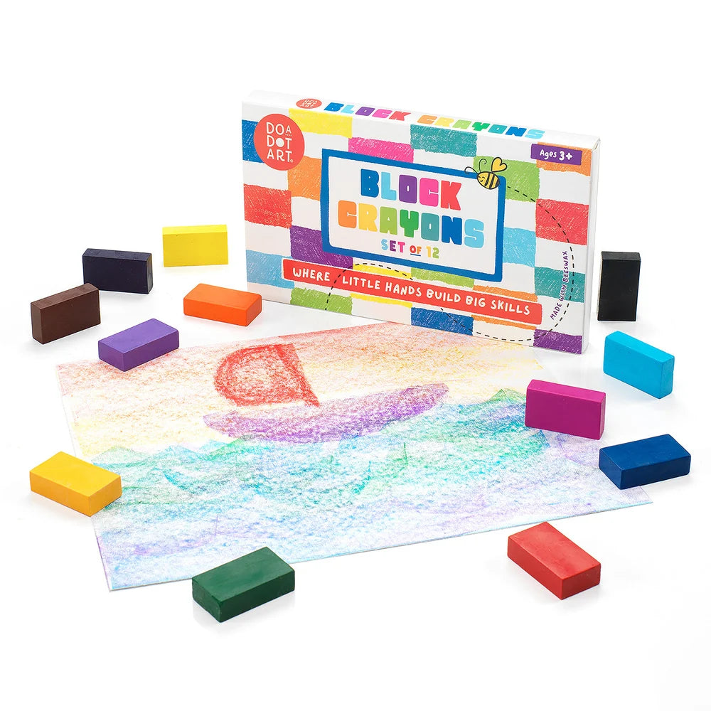Do-A-Dot-Art -Beeswax Block Crayons (12 Pk)