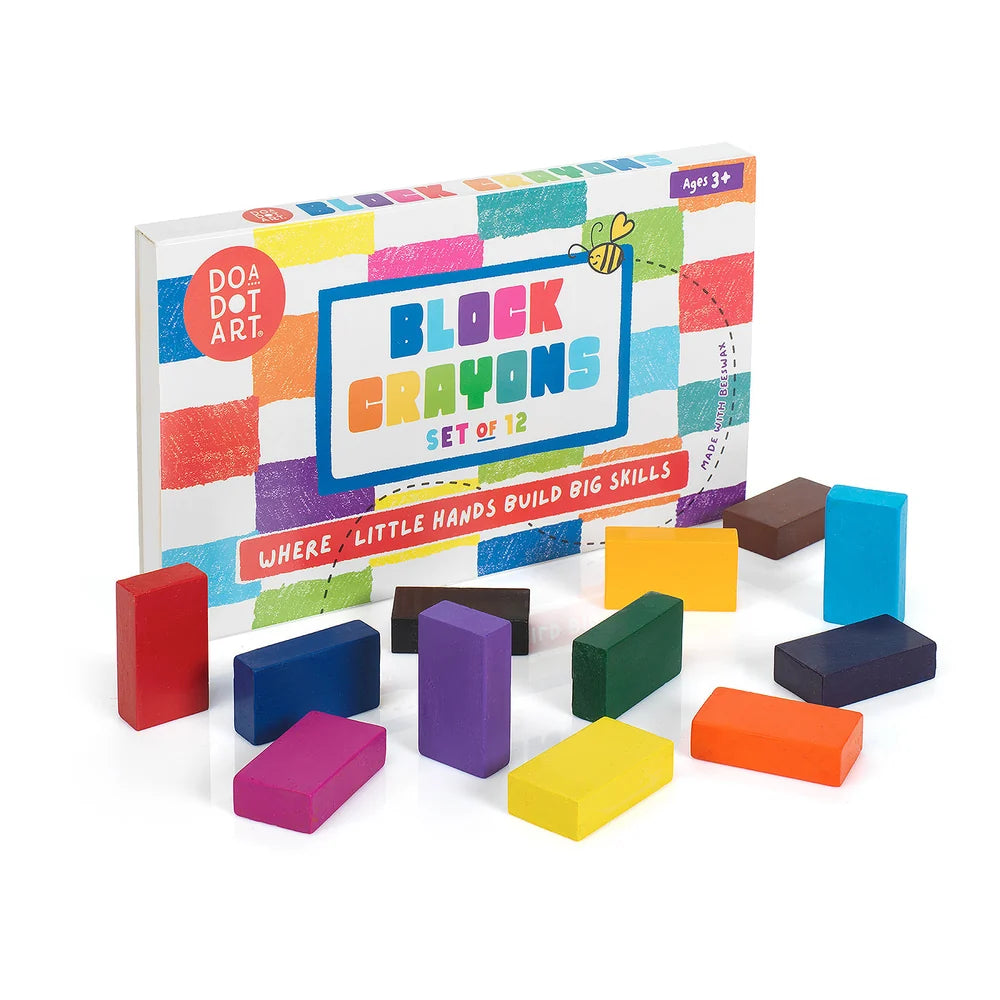Do-A-Dot-Art -Beeswax Block Crayons (12 Pk)