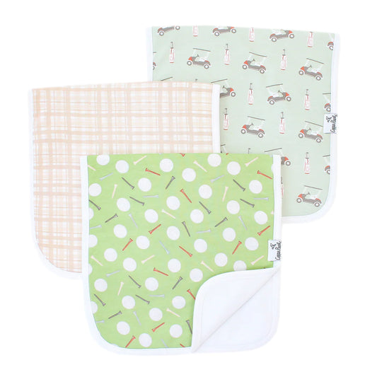 Copper Pearl - Bogey Burp Cloth (3 Pack)
