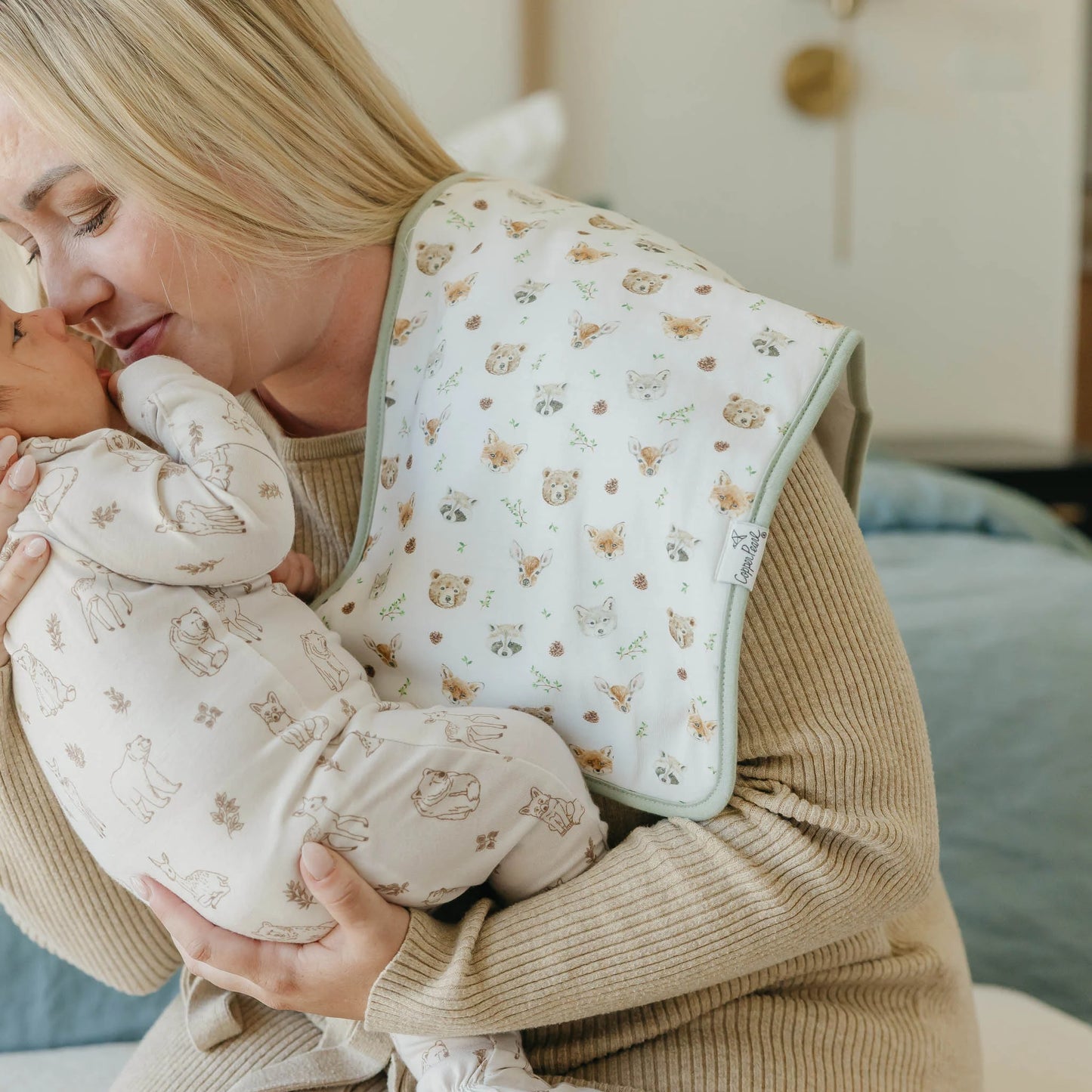 Copper Pearl - Wilder Burp Cloth Set (3-Pack)