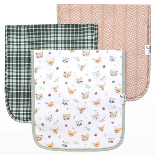 Copper Pearl - Wilder Burp Cloth Set (3-Pack)