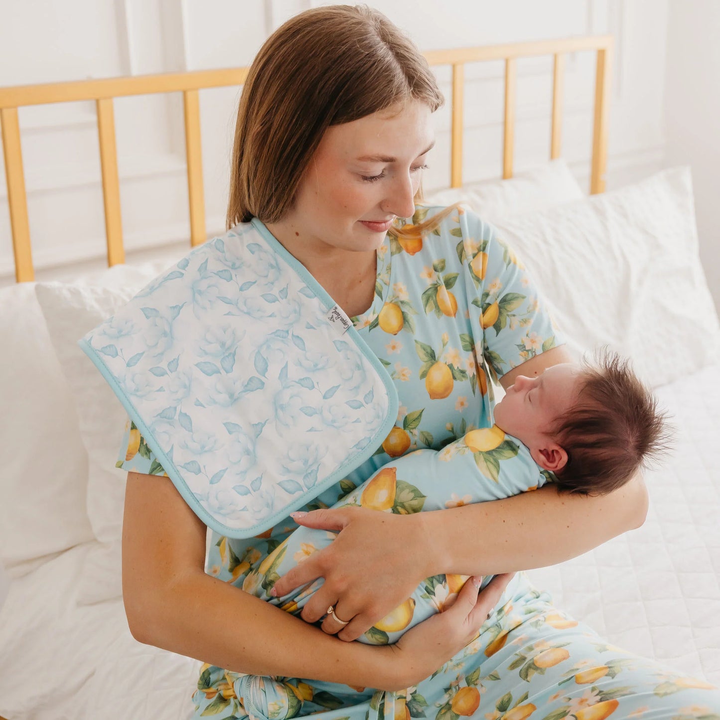 Copper Pearl - Melody Burp Cloth (3 Pack)