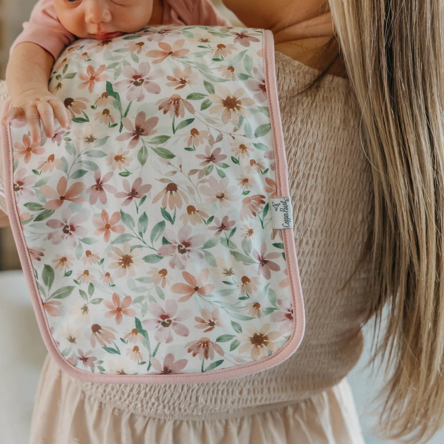 Copper Pearl - Natalie Burp Cloth Set (3-Pack)