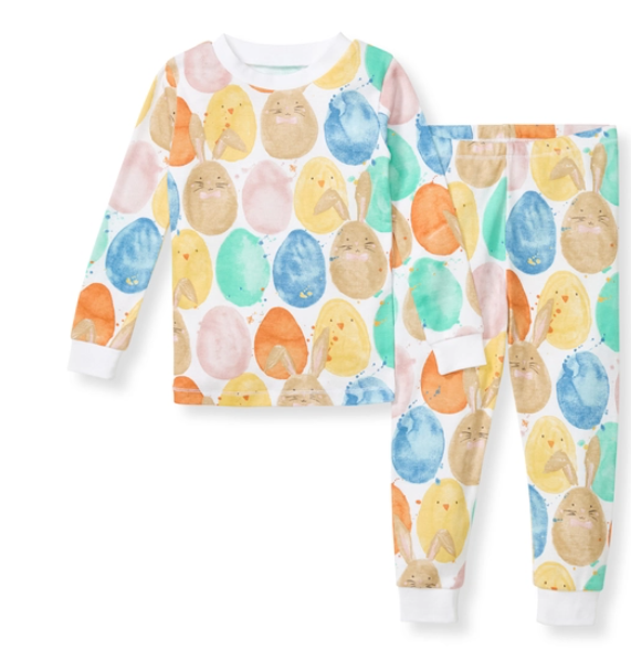 Burt's Bees Easter Friends PJ Set