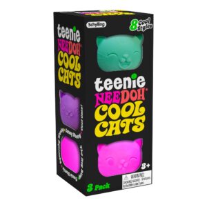 Schylling - Teenie NeeDoh - Cool Cats