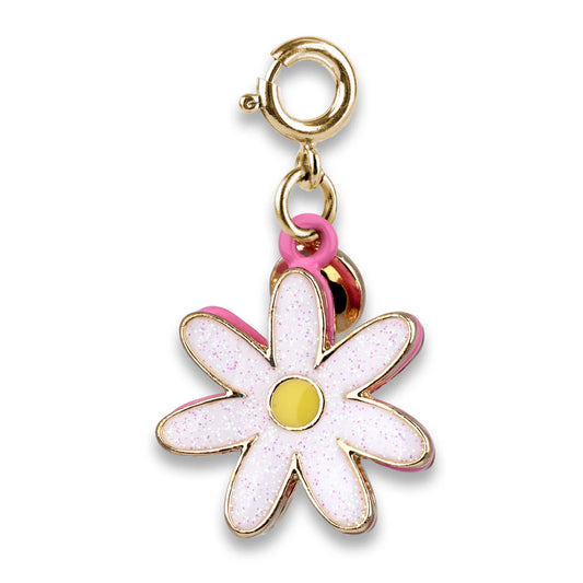High IntenCity - Charm It! Girl Scout Gold Glitter Daisy Charm