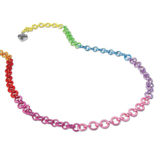 High IntenCity - Charm It! Rainbow Chain Necklace