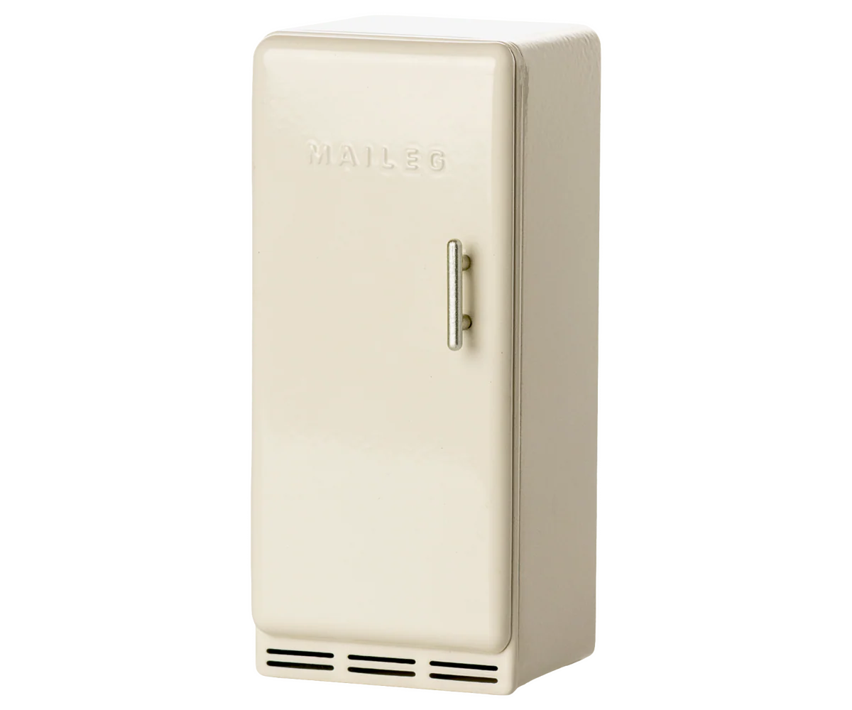 Maileg - Fridge, Mouse - Off white