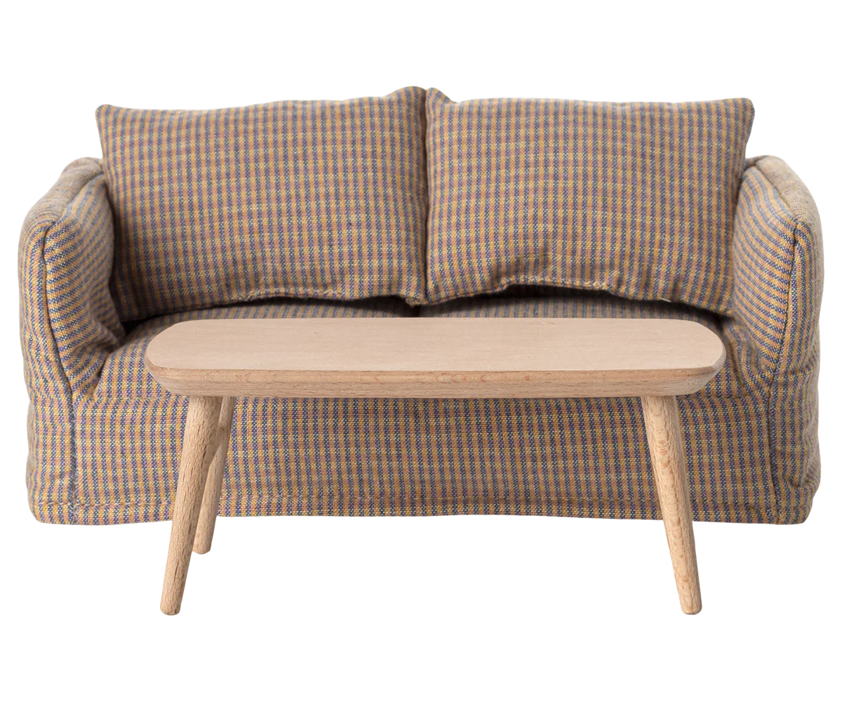 Maileg - Coffee Table, Mouse - Nature