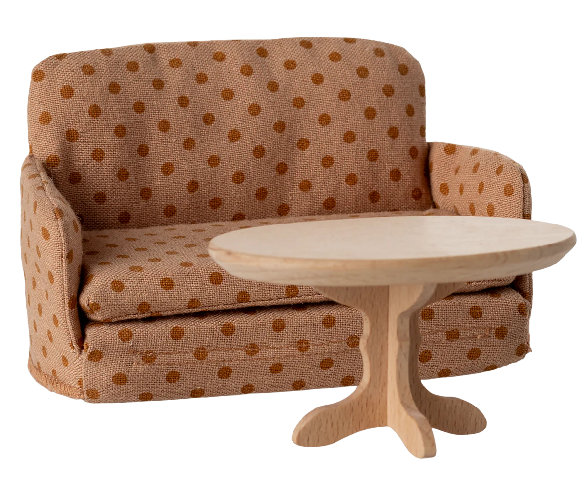 Maileg - Sofa Bed, Mouse - Dots