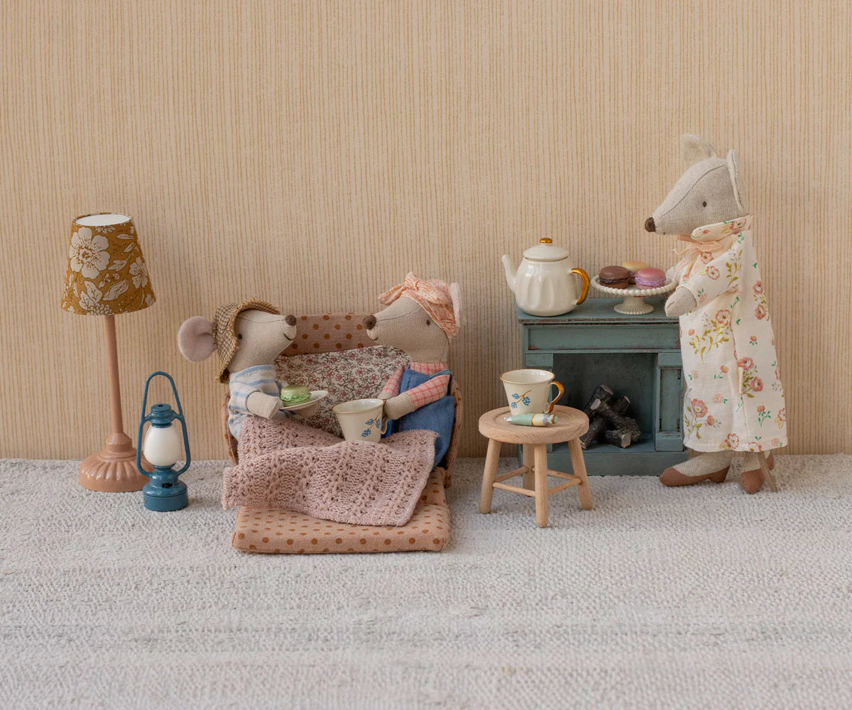 Maileg - Sofa Bed, Mouse - Dots
