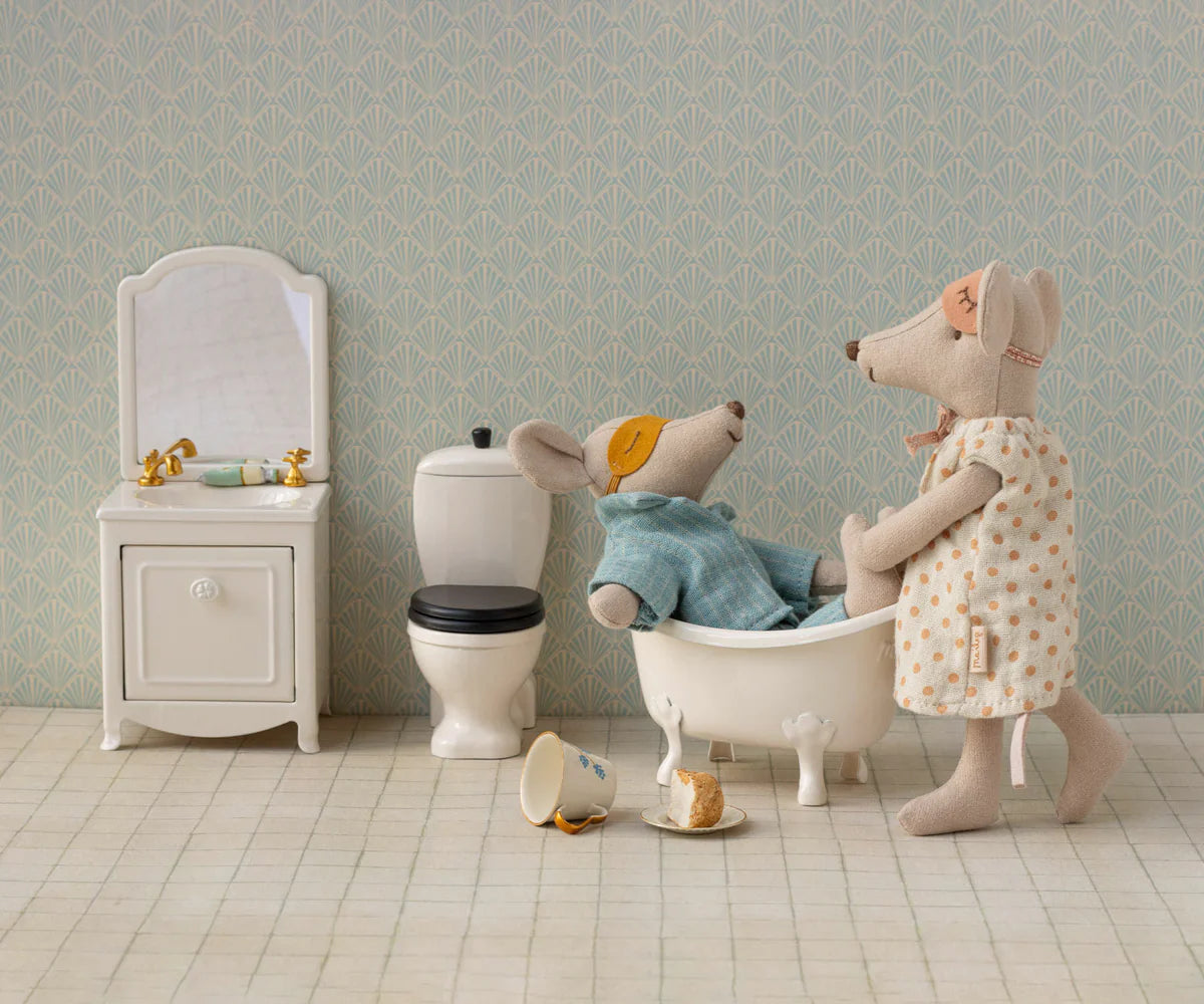 Maileg - Sink Dresser, Mouse - Off White