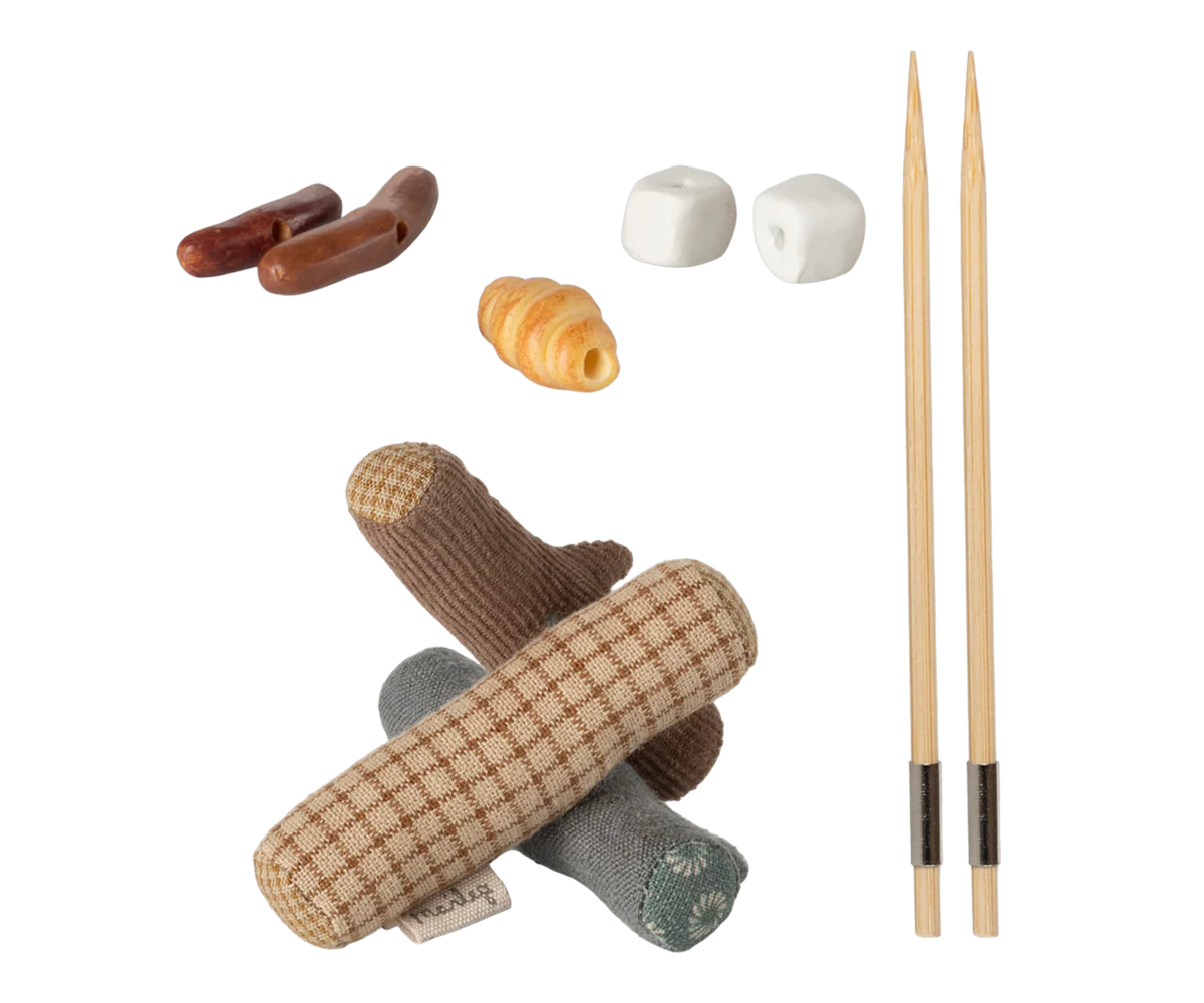 Maileg - Bonfire Set, Mouse