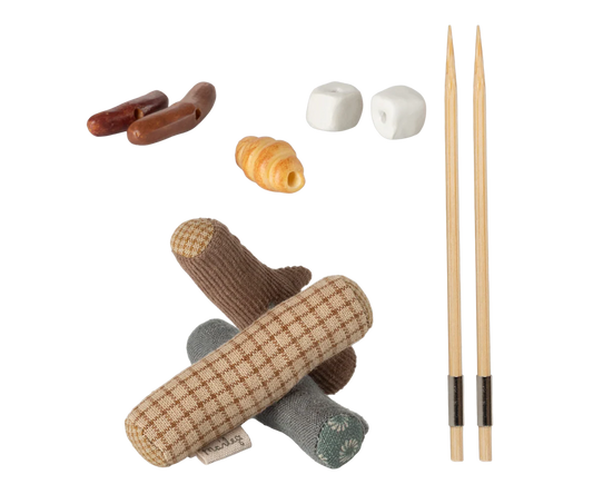 Maileg - Bonfire Set, Mouse