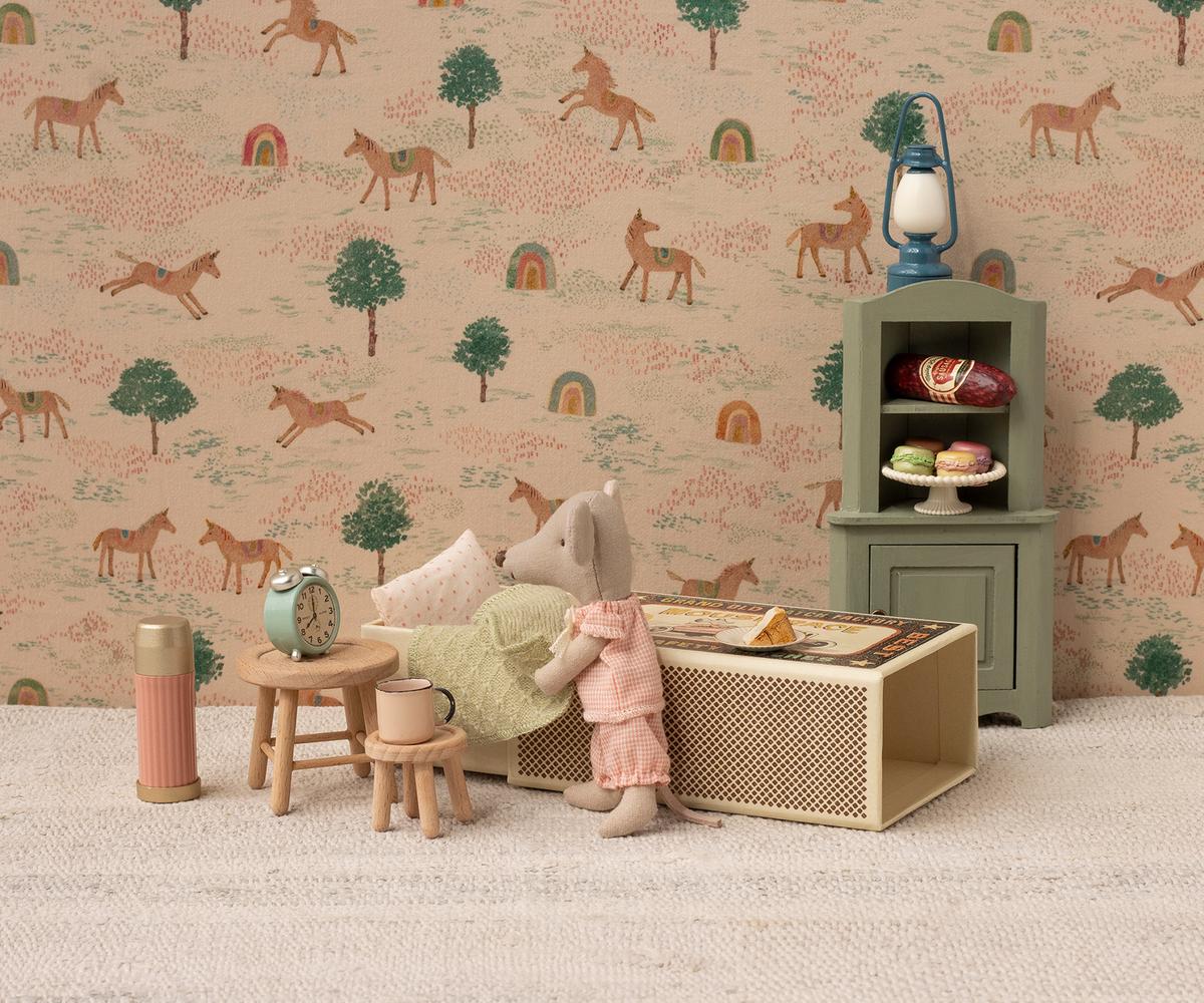Maileg - Thermos and Cups Set - Soft Coral