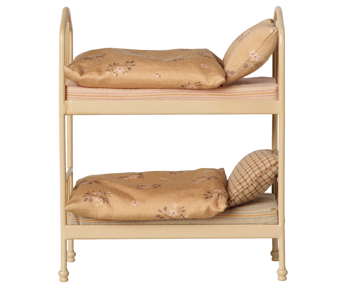 Maileg - Bunk bed, Mouse - Wheat
