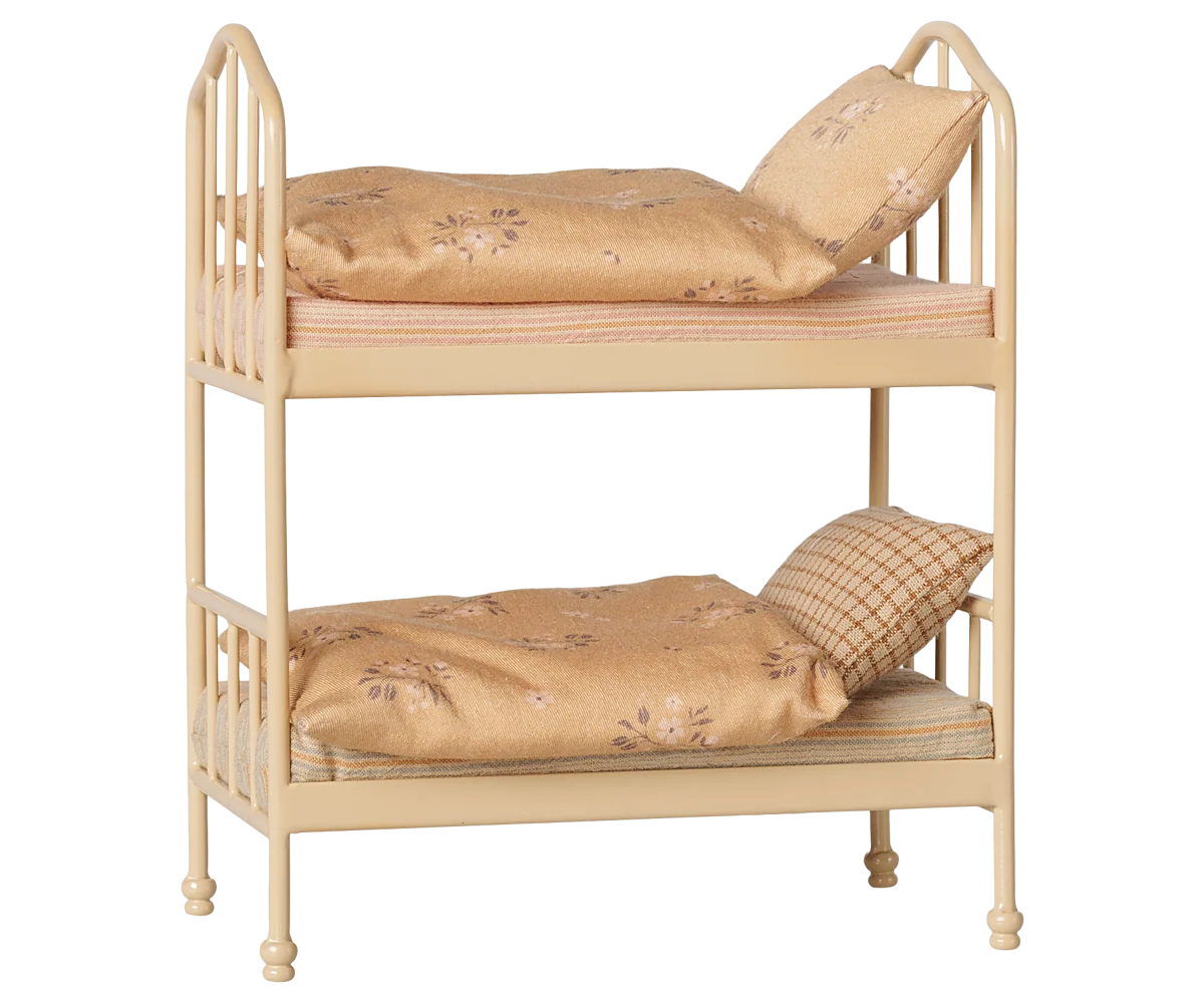 Maileg - Bunk bed, Mouse - Wheat