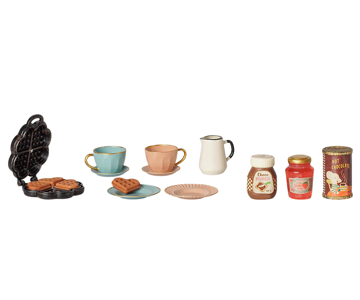 Maileg - Waffle set, Mouse