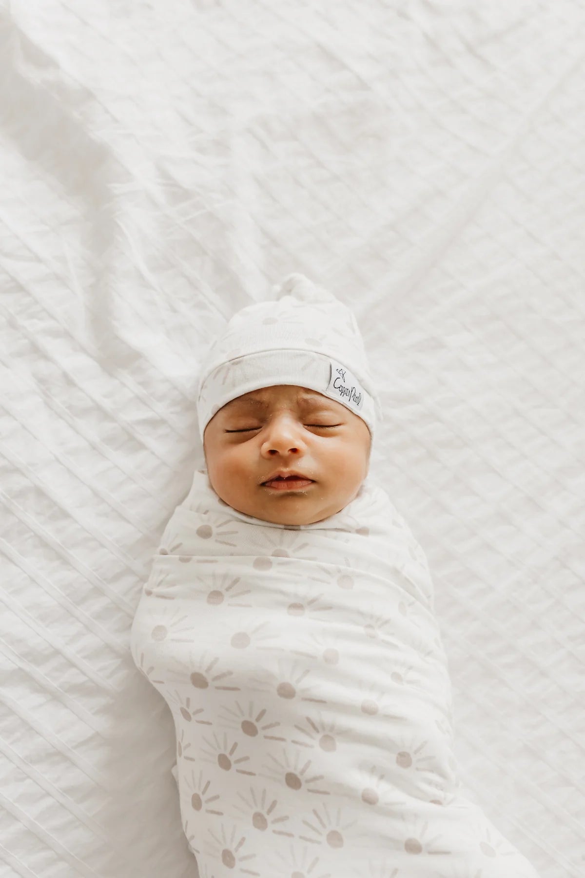Copper Pearl - Shine Knit Swaddle Blanket