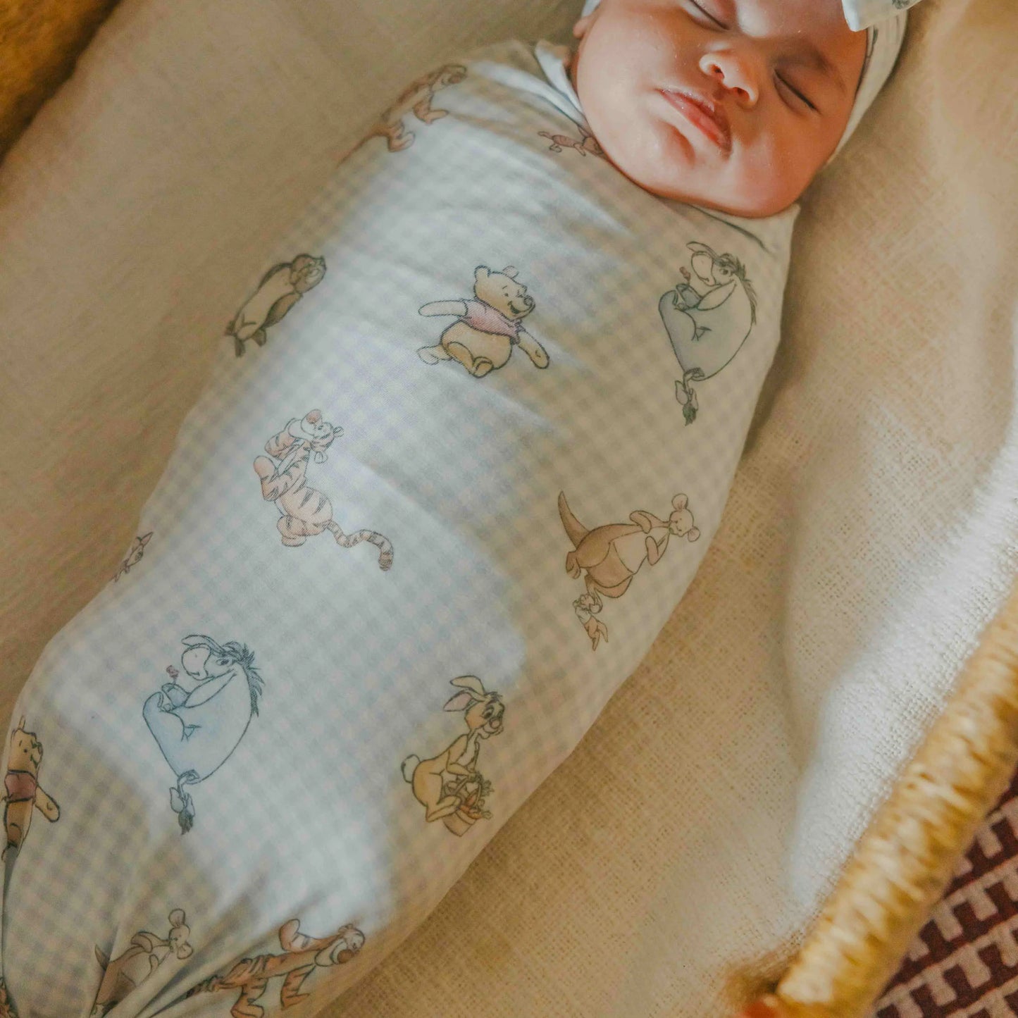 Copper Pearl - Winnie the Pooh & Friends Swaddle Blanket