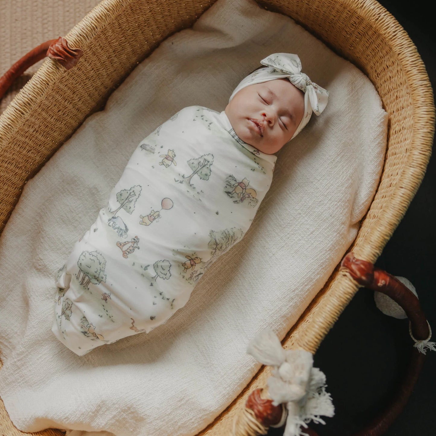 Copper Pearl - Hundred Acre Wood Swaddle Blanket