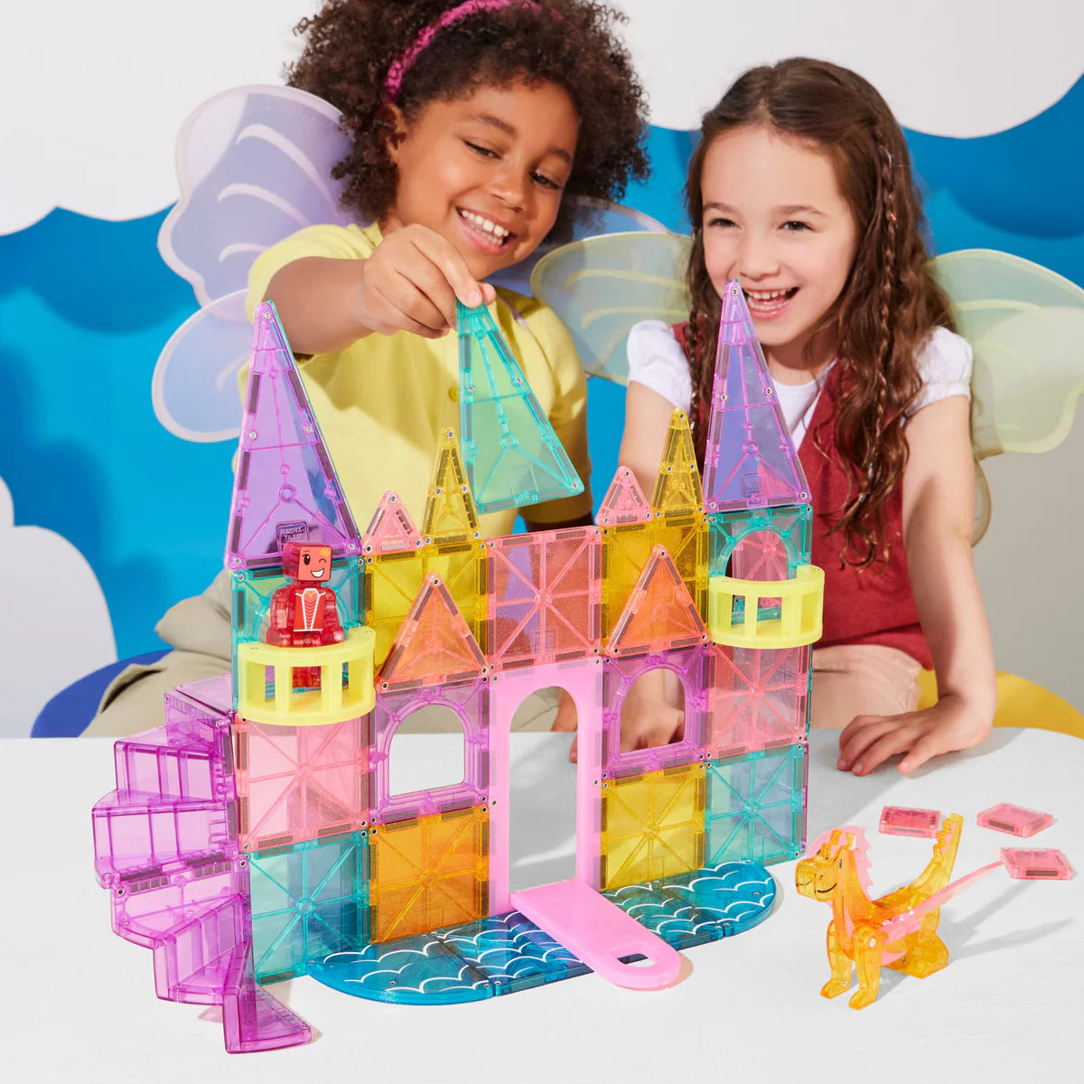 Magna-Tiles - Castle DLX 48-Piece Set