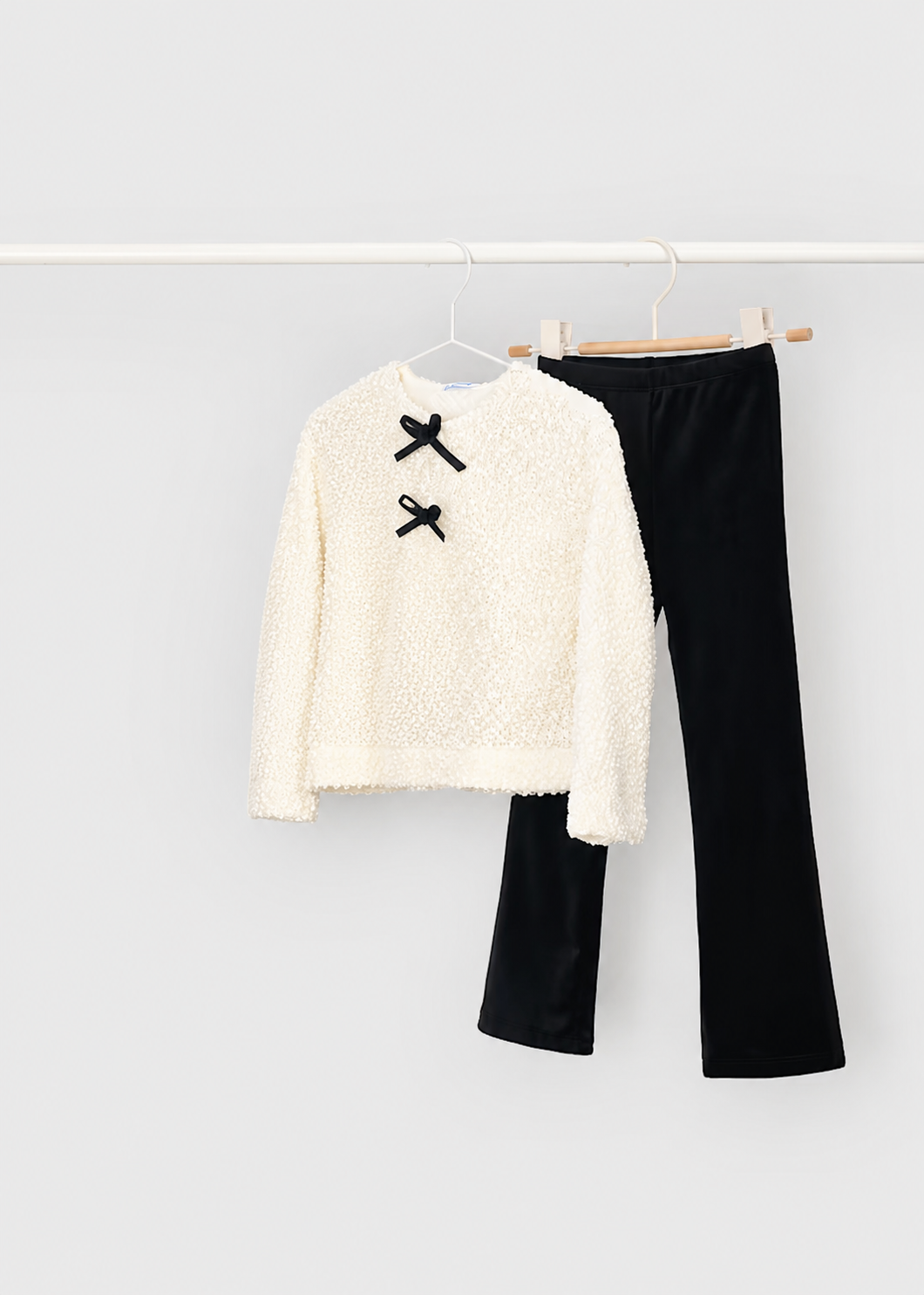 Mayoral - Fuzzy Sweater and Pant Set (4740)