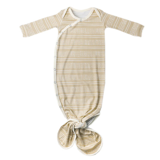 Copper Pearl - Clay Knotted Gown