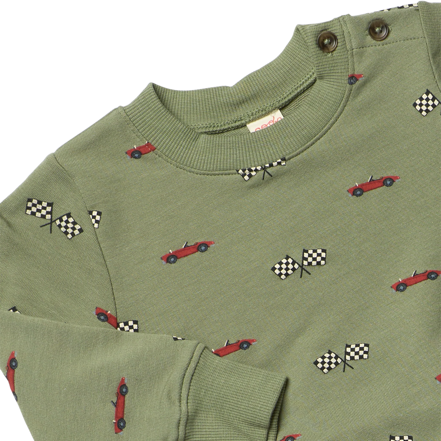 Coop Kids by Pink Chicken - Baby Jax Jogger Set - Racecars