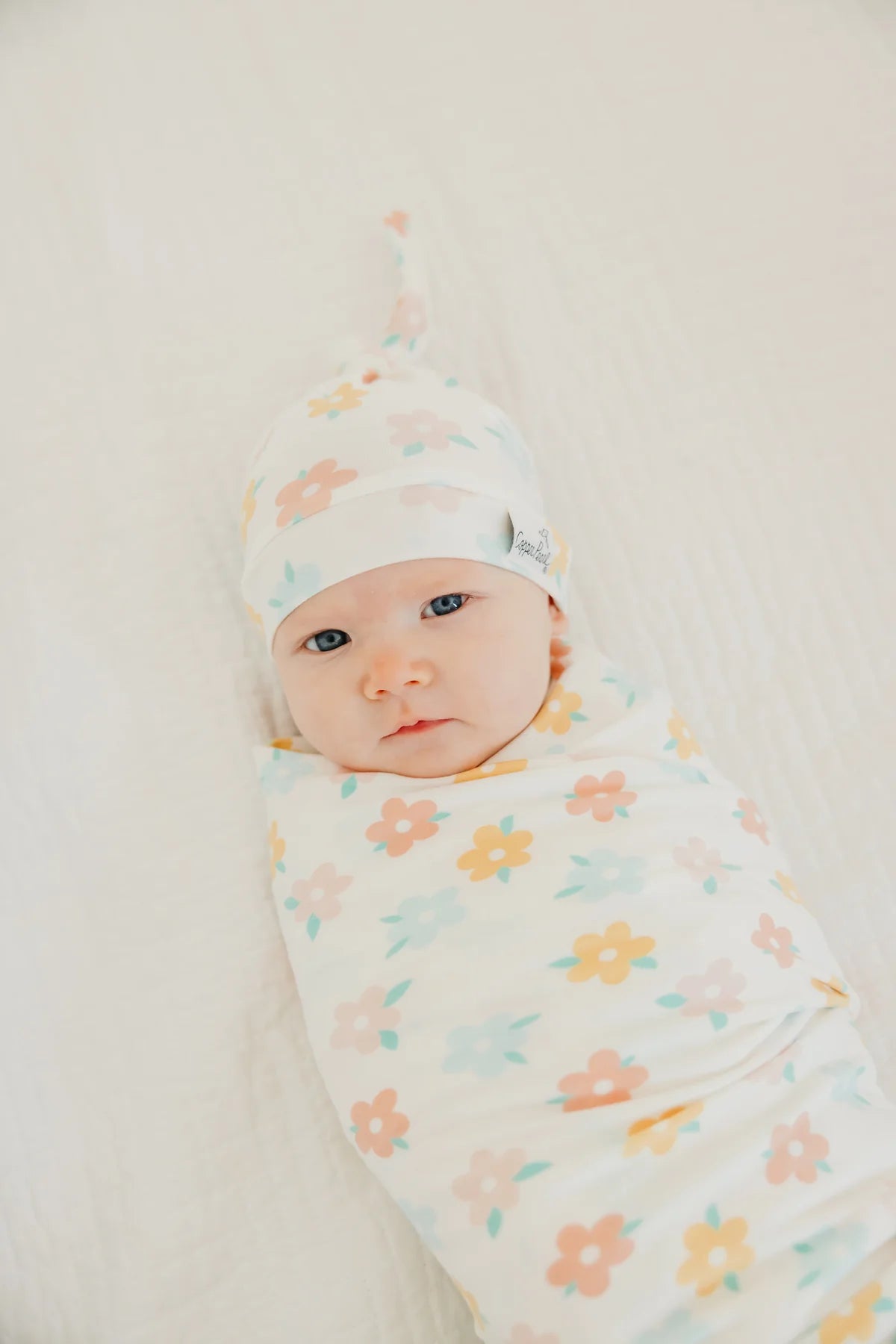 Copper Pearl Daisy Swaddle Blanket Millie Bo Peep