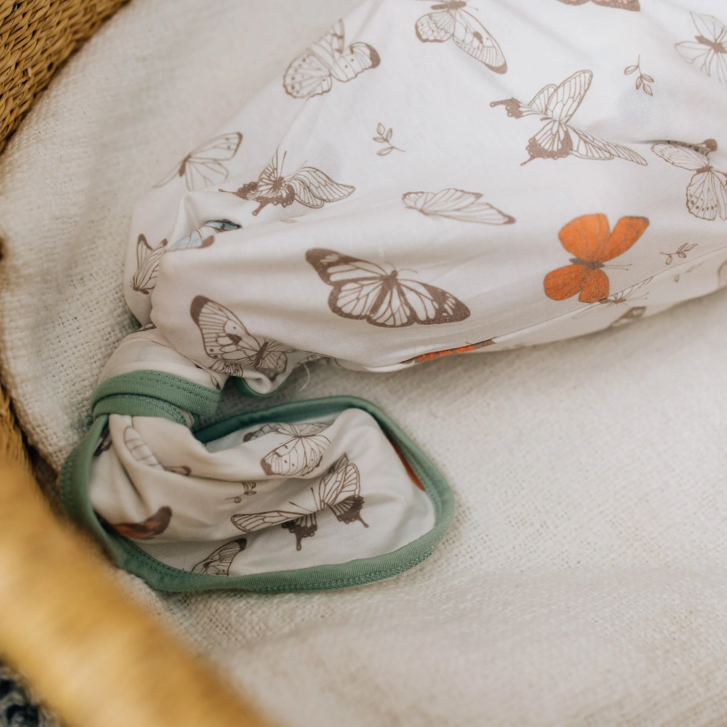 Copper Pearl - Luna Newborn Knotted Gown