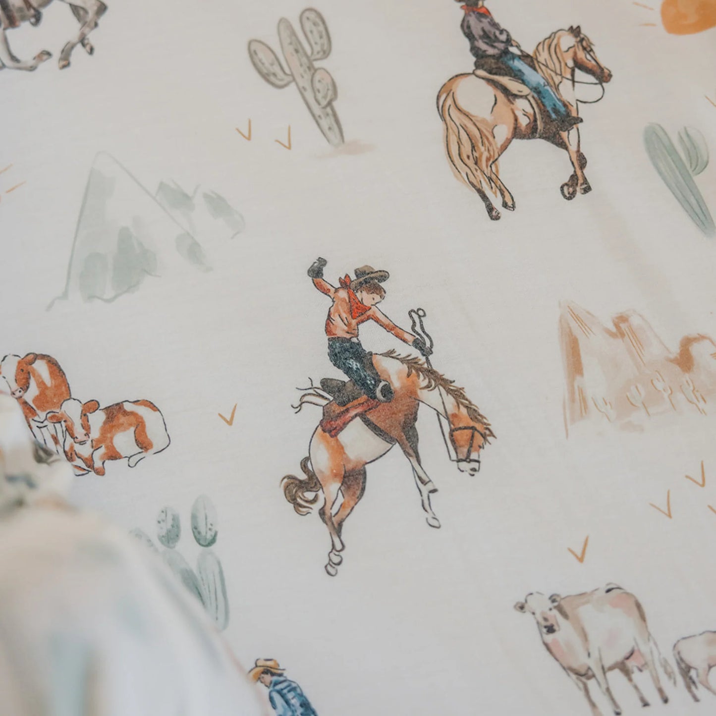 Copper Pearl - Boone Premium Knit Fitted Crib Sheet