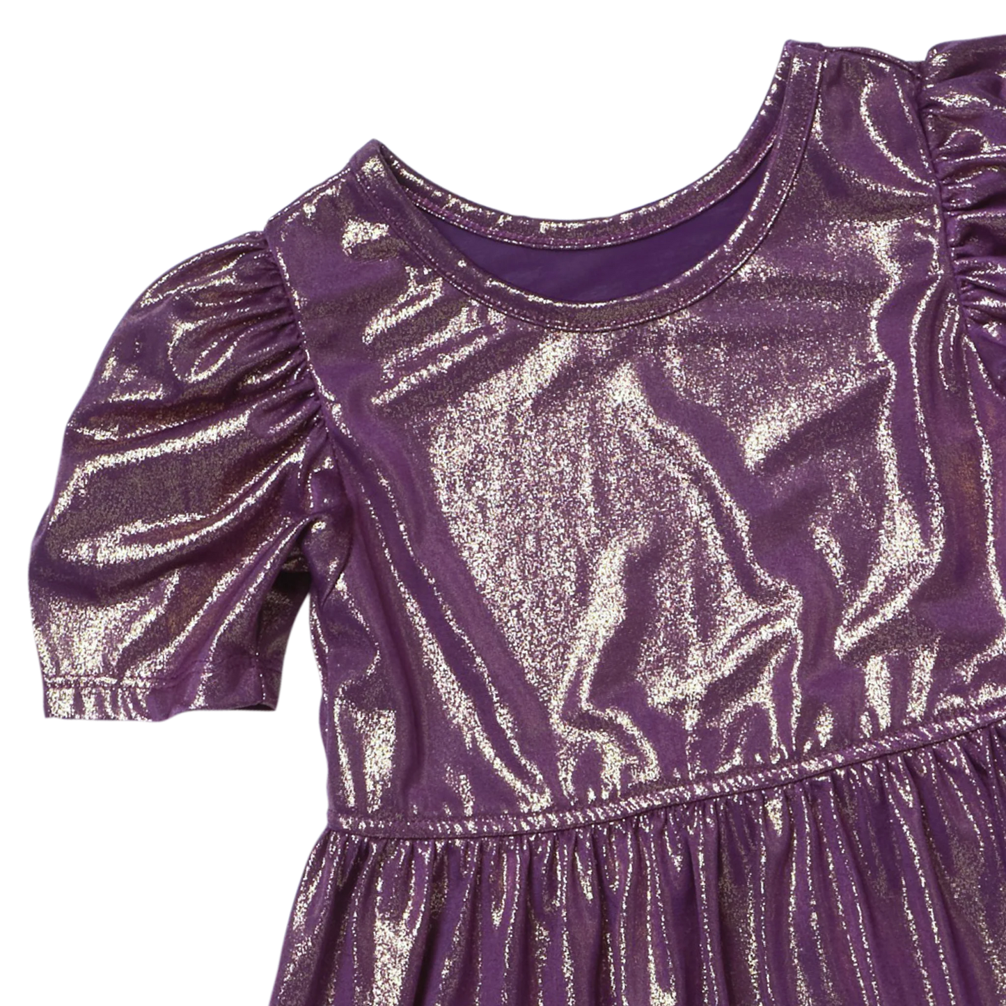 Pink Chicken - Lame Laurie Dress - Deep Purple