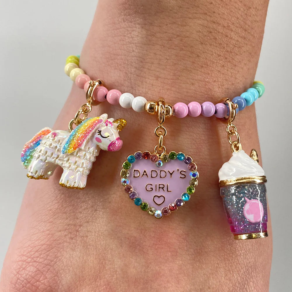 High IntenCity - Charm It! Gold Unicorn Smoothie Charm