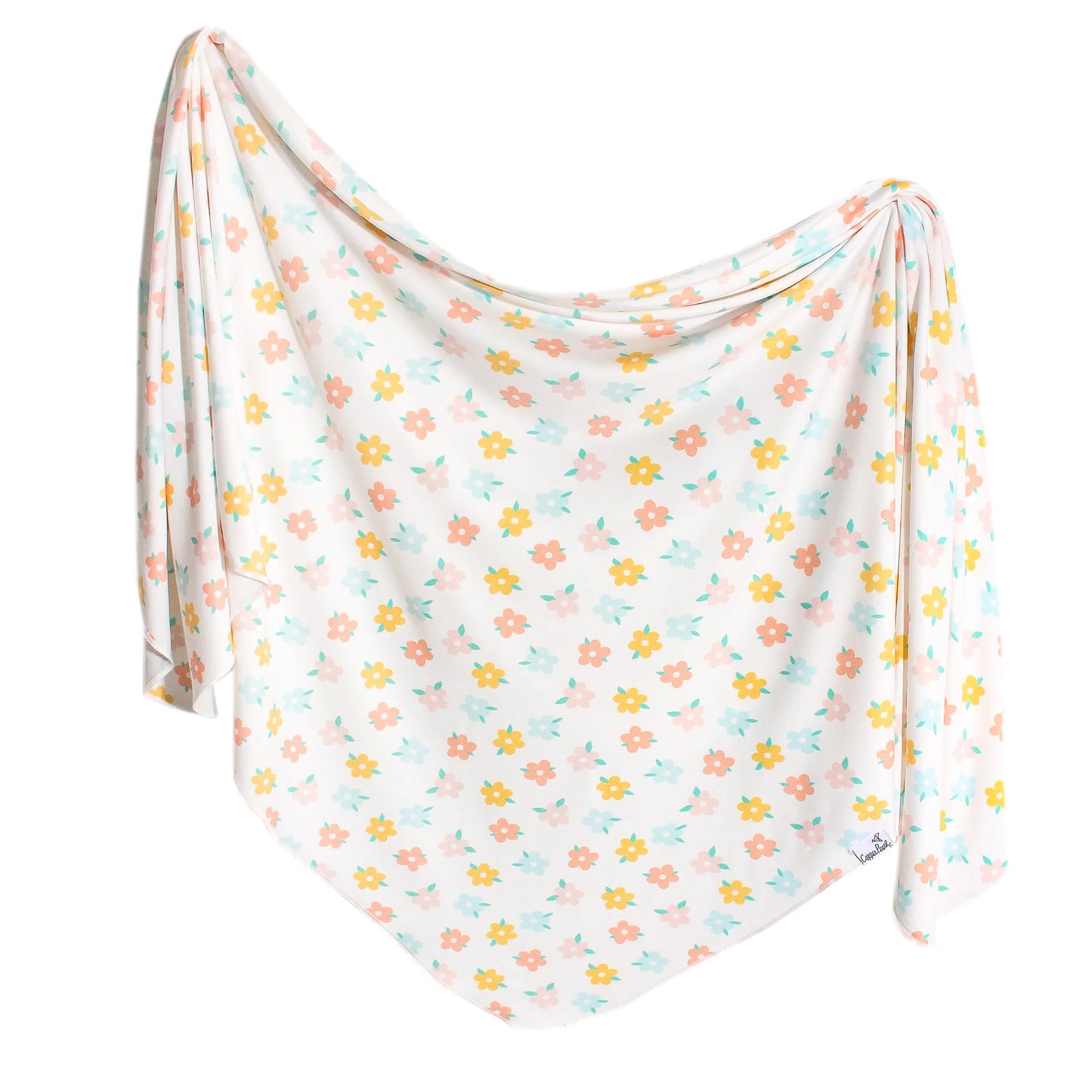 Copper Pearl - Daisy Swaddle Blanket