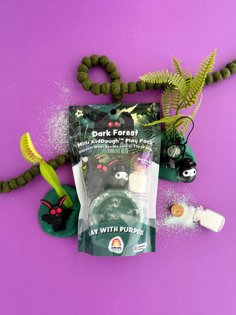Earth Grown KidDoughs - Dark Forest Mini Play Pack