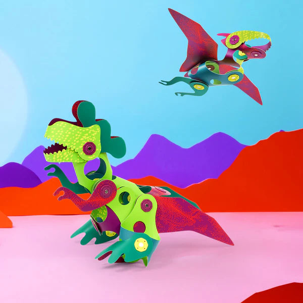 Clixo - 22 pc Dino Discovery Pack
