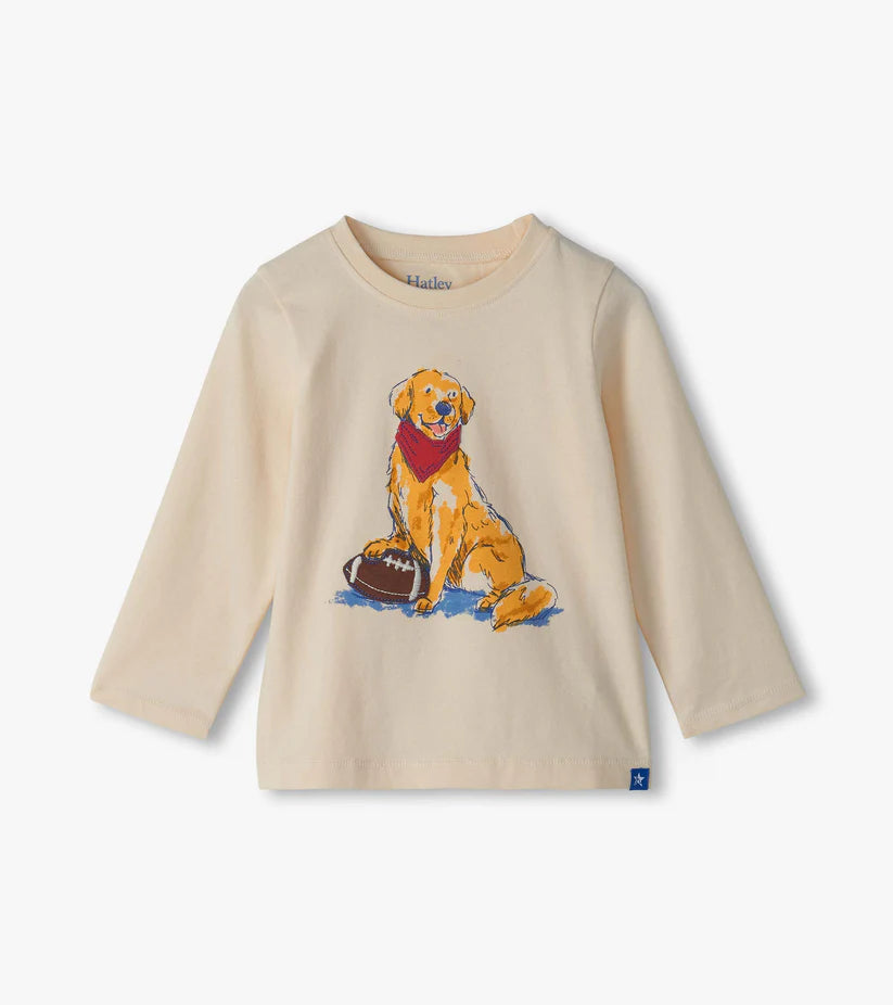 Hatley - Golden Lab Crew Neck Tee